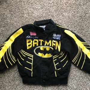 Boys 2T Batman nascar jacket